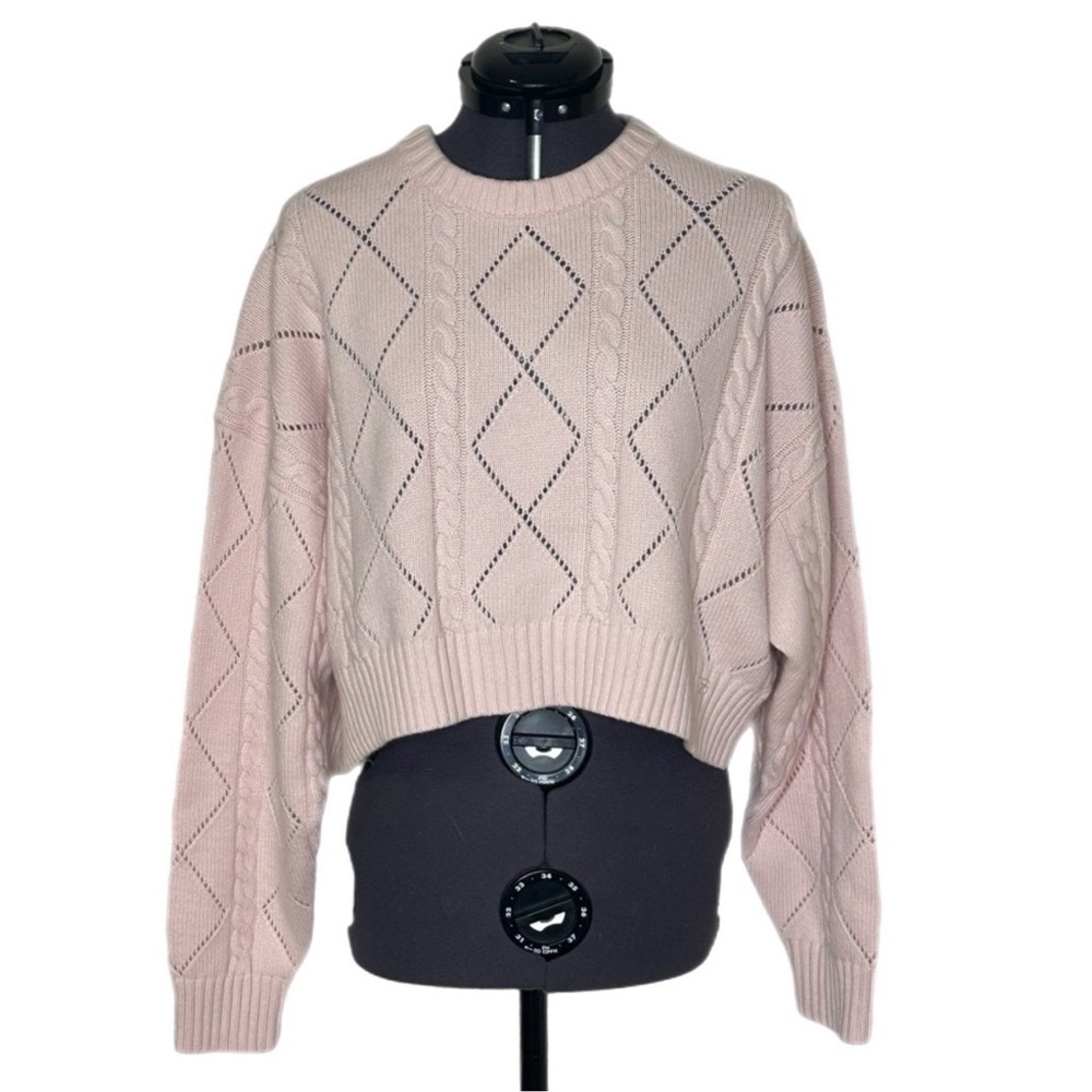 Aritzia Sunday Best Peggy Cropped Sweater